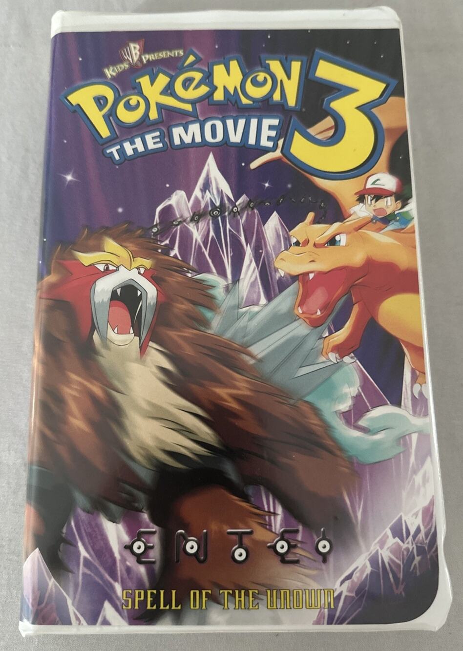 Pokémon the Movie 3 (VHS, 2001, Clamshell) Tested